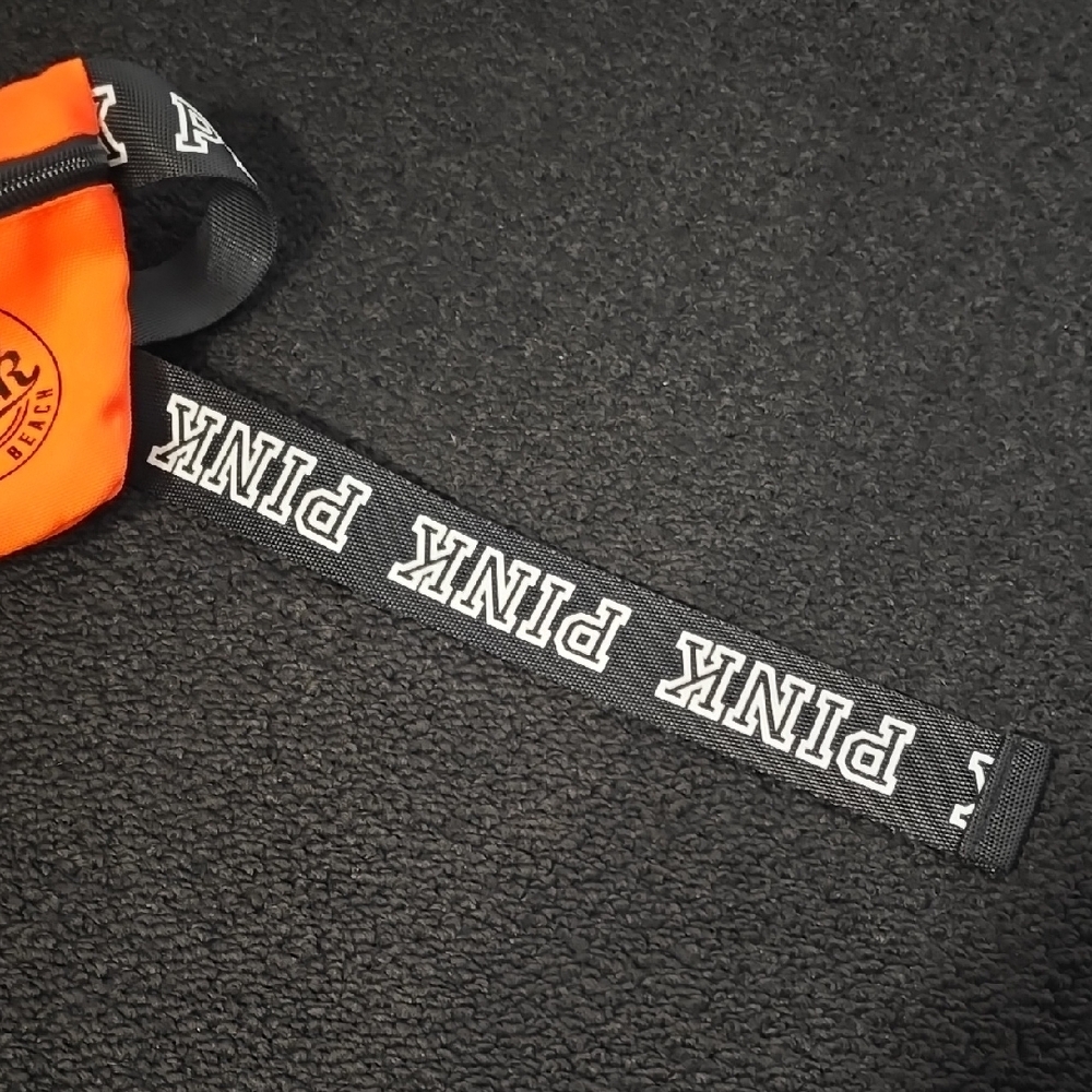 PINK Victoria's Secret Orange Waist Bag - Picture 3 of 9